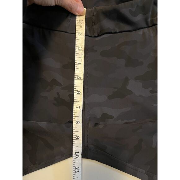 ZYIA Active Pants Womens Small Slate Gray Camouflage Joggers w Pockets Stretch - Picture 11 of 12